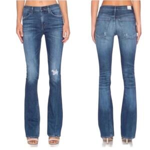 New Citizens of Humanity Premium Vintage Sasha Twist Low Slung Flare Jeans 28